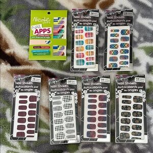 Nicole Nail Art Sticker Collection - Assorted Designs